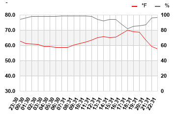 Temp/Humidity last 24 hours