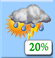 This Afternoon: Slight Chance Showers And Thunderstorms