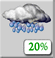 This Afternoon: A slight chance of rain showers before 3pm. Mostly cloudy, with a high near 72. South wind around 10 mph, with gusts as high as 20 mph. Chance of precipitation is 20%. This Afternoon: Slight Chance Rain Showers